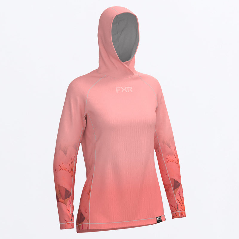 Sweat à capuche FXR Rush Air UPF pour femme