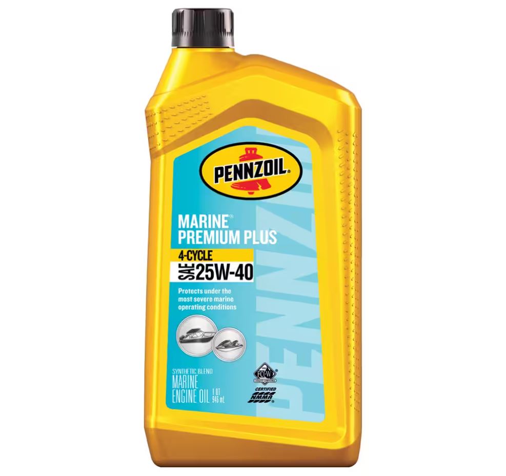 Pennzoil Marine Premium Plus 25W40 Engine Oil