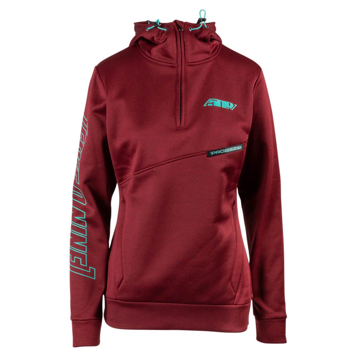 Sweat à capuche 1/4 zip Pro Series Sector pour femme 509