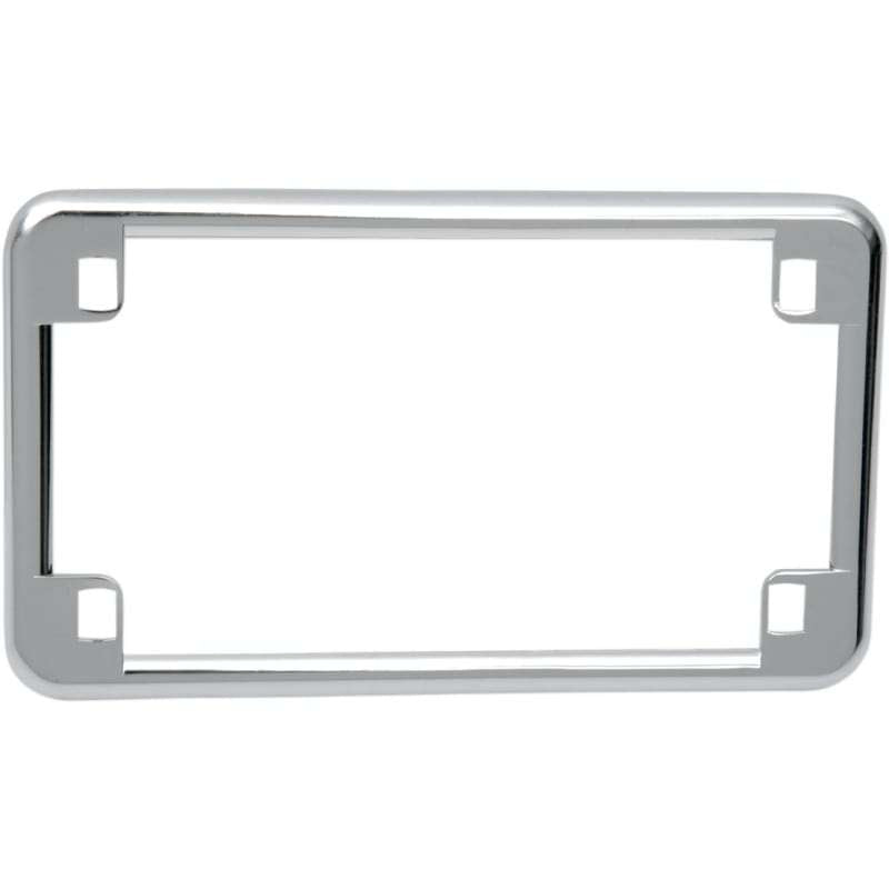 Cadre de plaque d'immatriculation chromé Drag Specialties