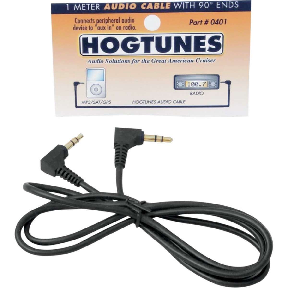 Câble audio Hogtunes 90 po