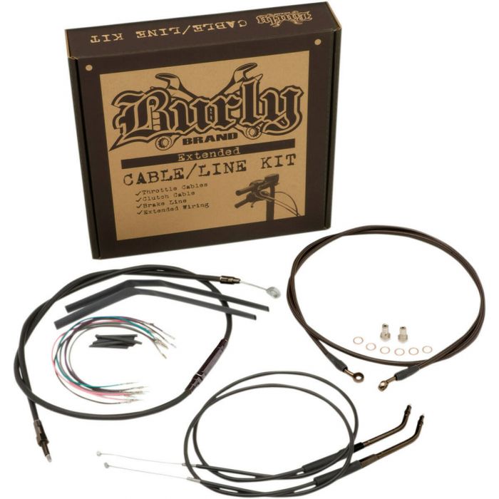 Burly Brand Handlebar Cable/Line Install Kit