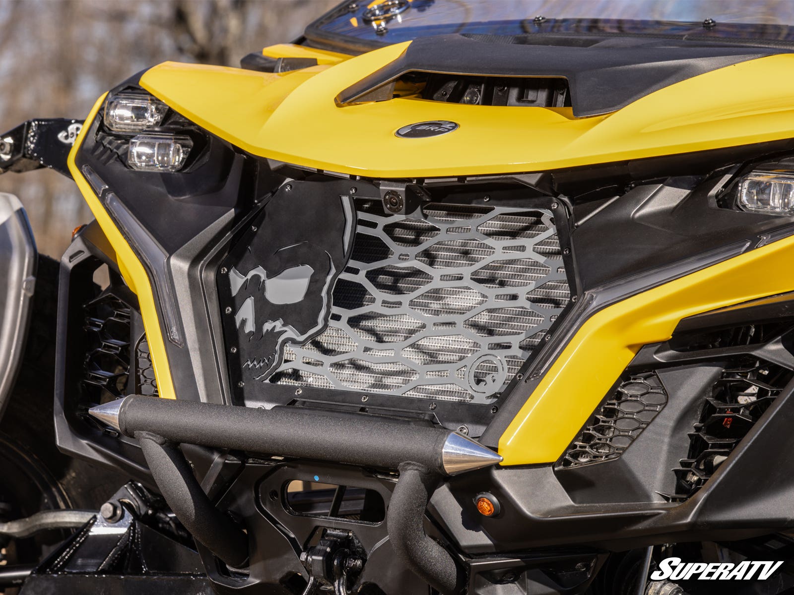 SuperATV Skull Style Grille Insert