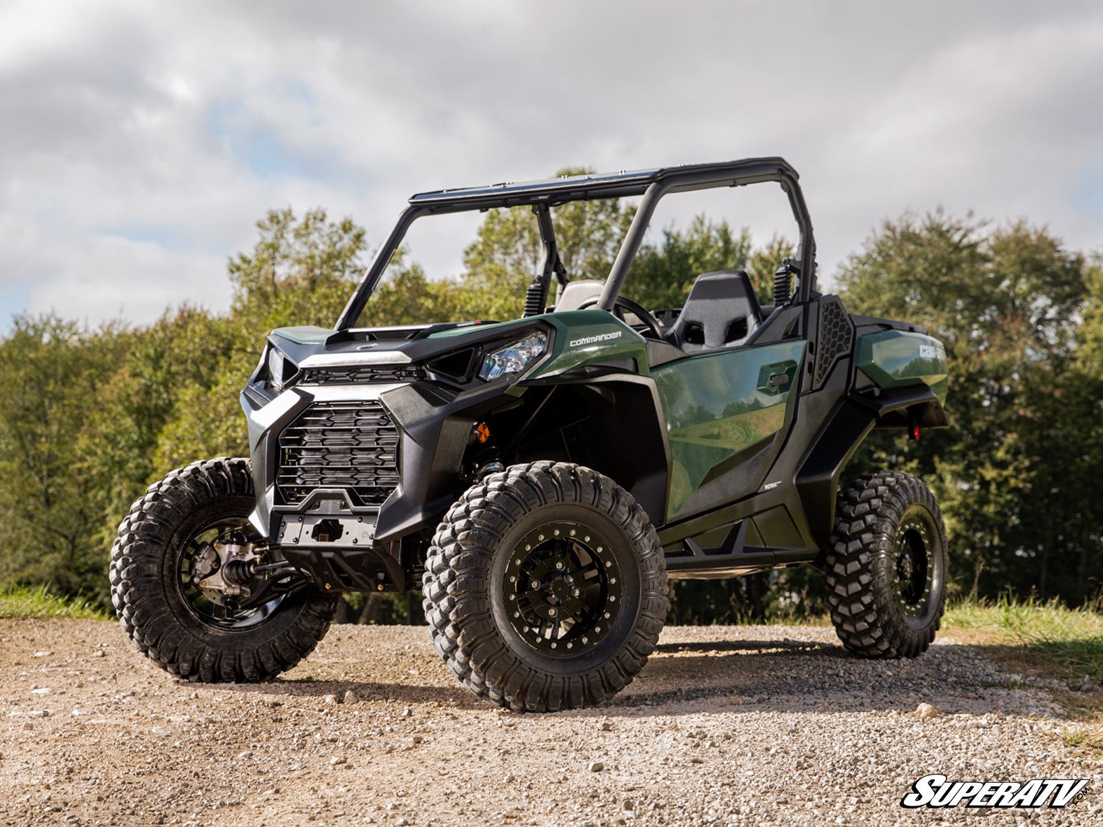 SuperATV Can-Am Commander/Maverick Sport High Clearance 1.5" Forward Offset A-Arms