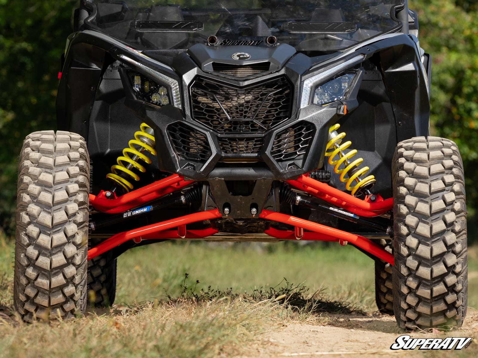 Bras avant tubulaires à garde au sol élevée pour SuperATV Can-Am Maverick X3