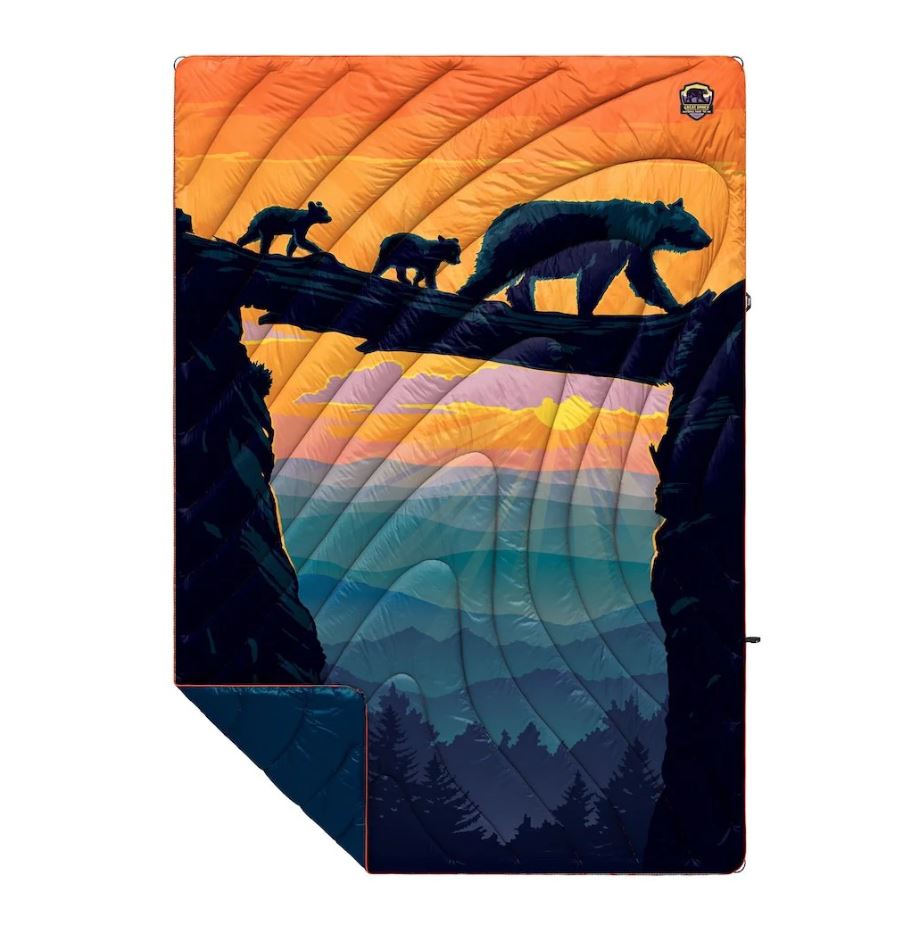 Couverture imprimée originale en peluche de Rumpl