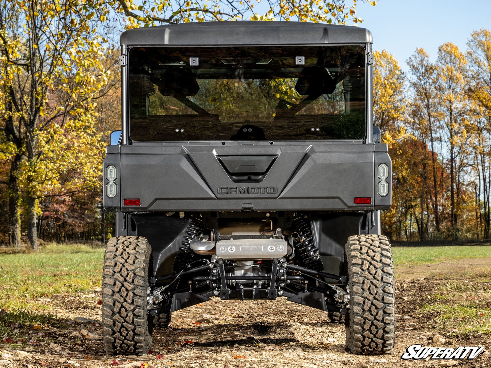 SuperATV Glass Rear UTV Windshield