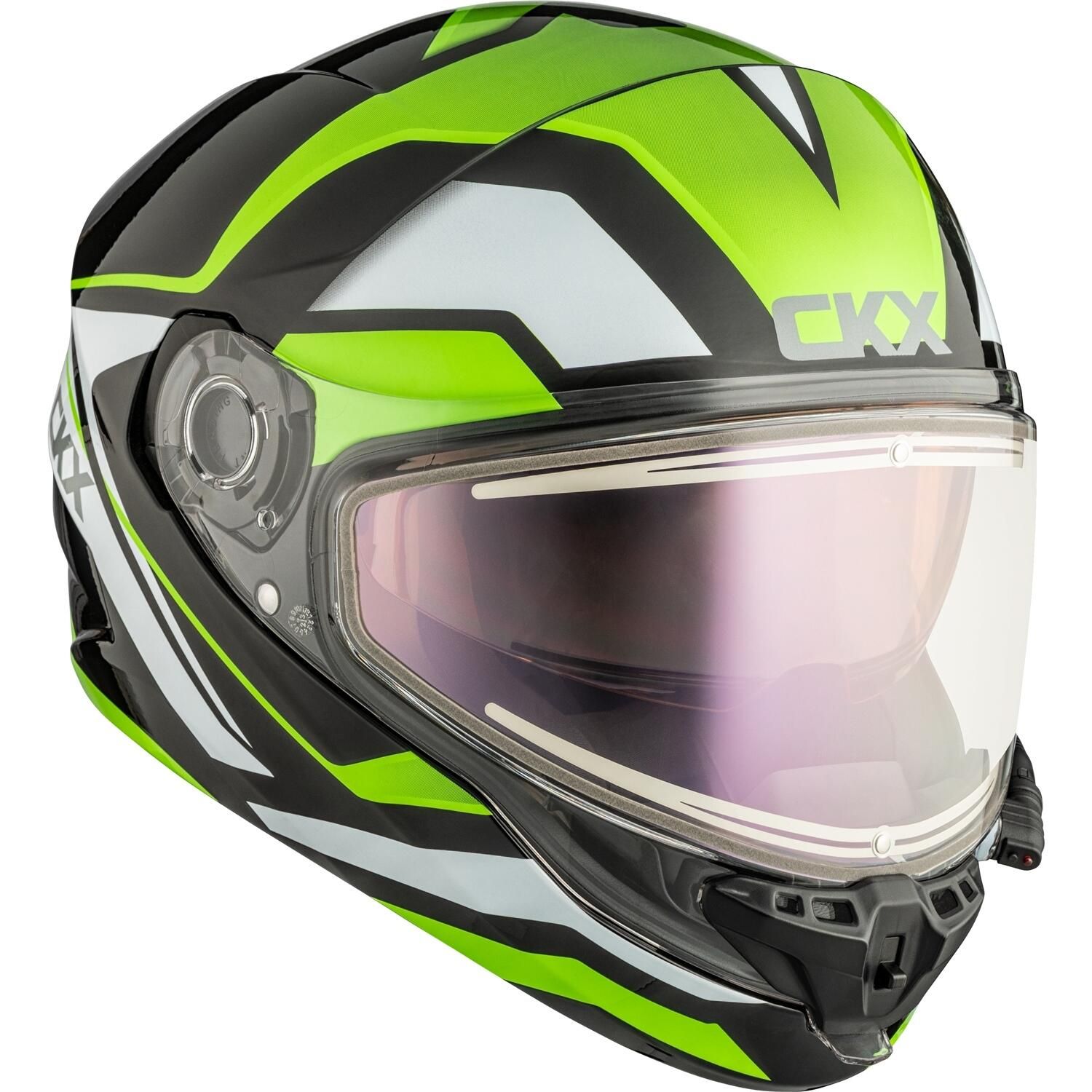 Casque de neige CKX Contact Knight avec visière électrique