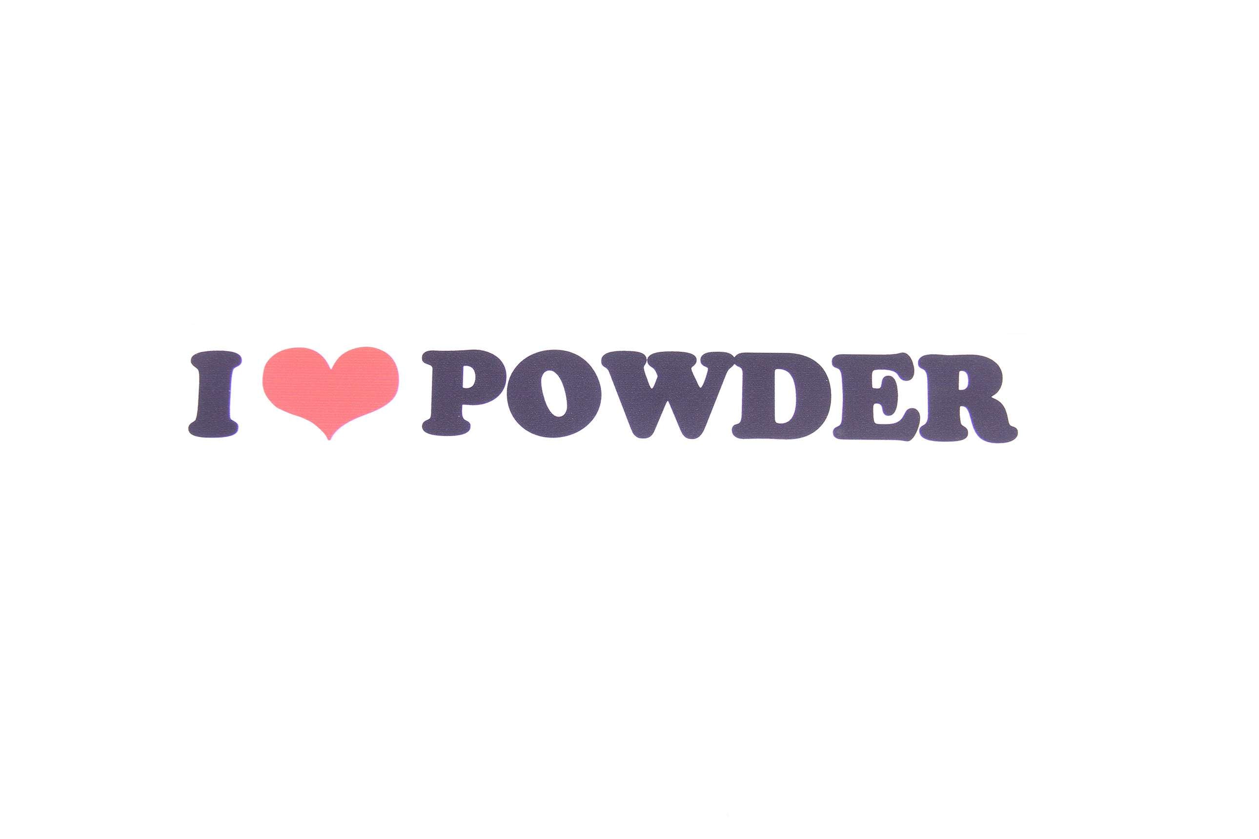 Autocollant de Royal Distributing I Love Powder