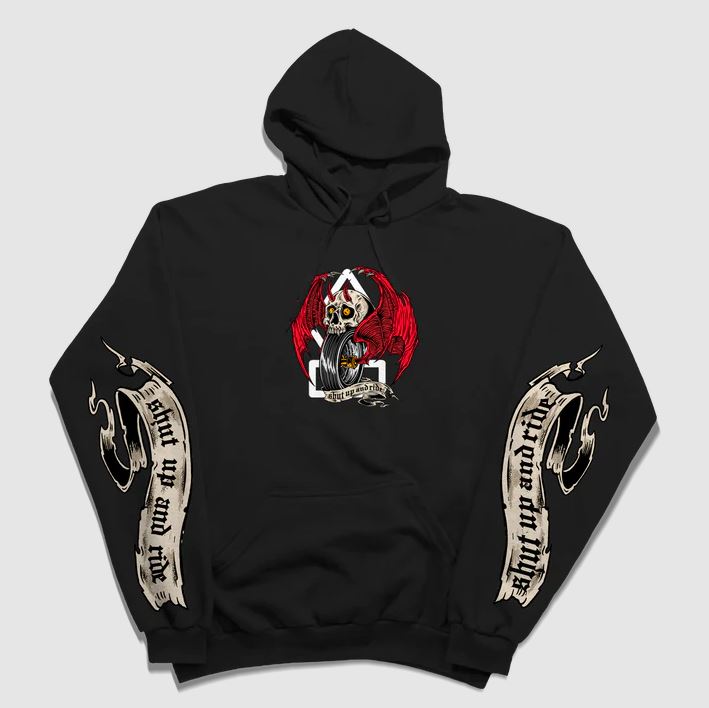 Crooked Clubhouse Shut Up &amp; Ride 4 Hoodie