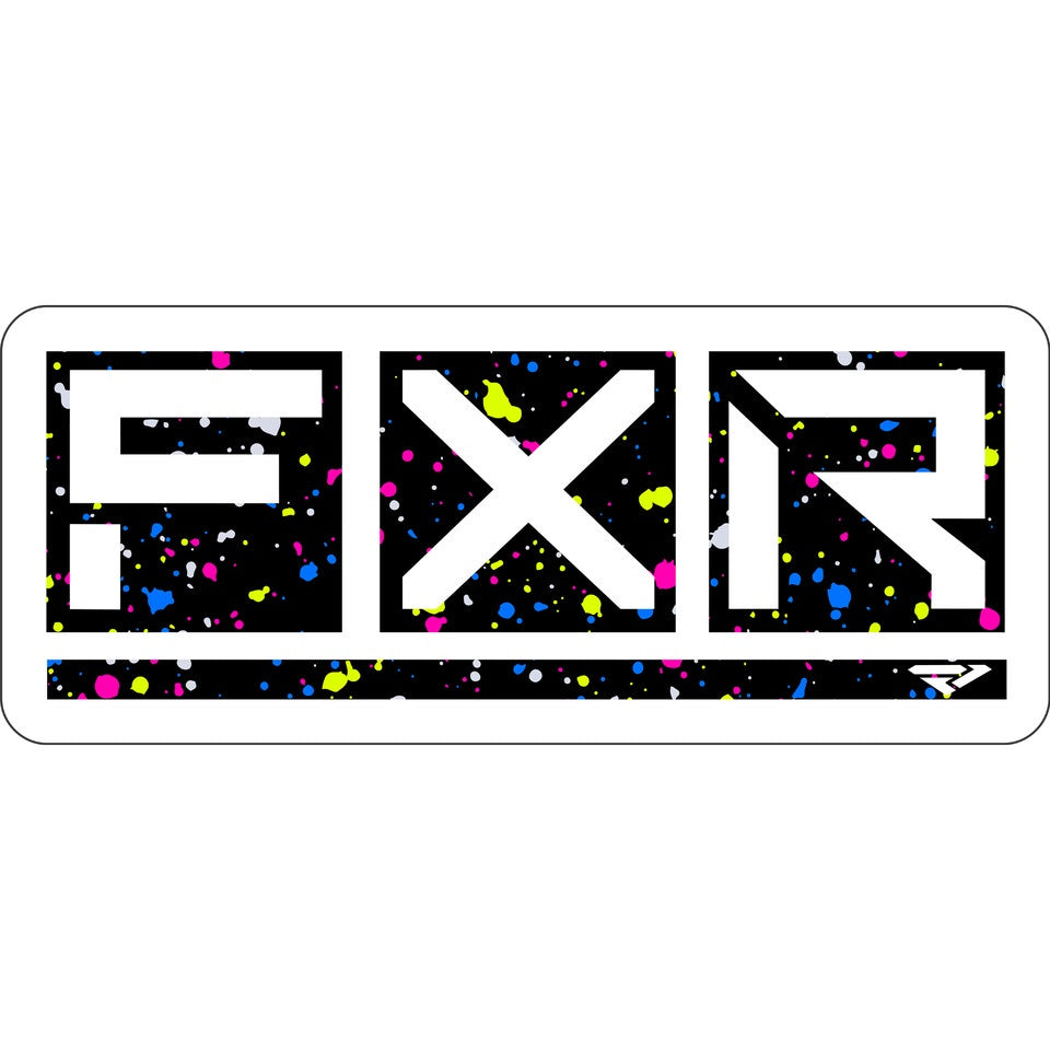 Autocollant pour boîte FXR