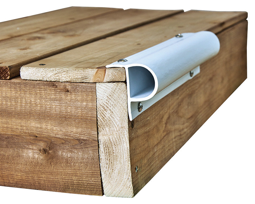 Dock Edge Small 'P' Profile Dock Edge Bumper, 16'