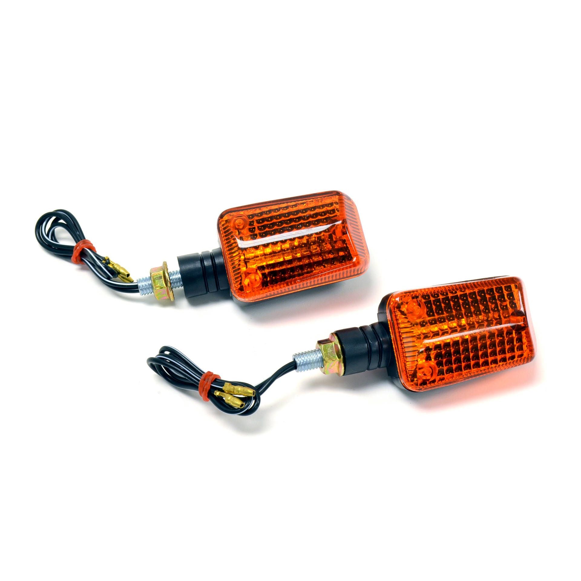 Clignotants EMGO Deco Mini Stalk, lentille noire/ambre