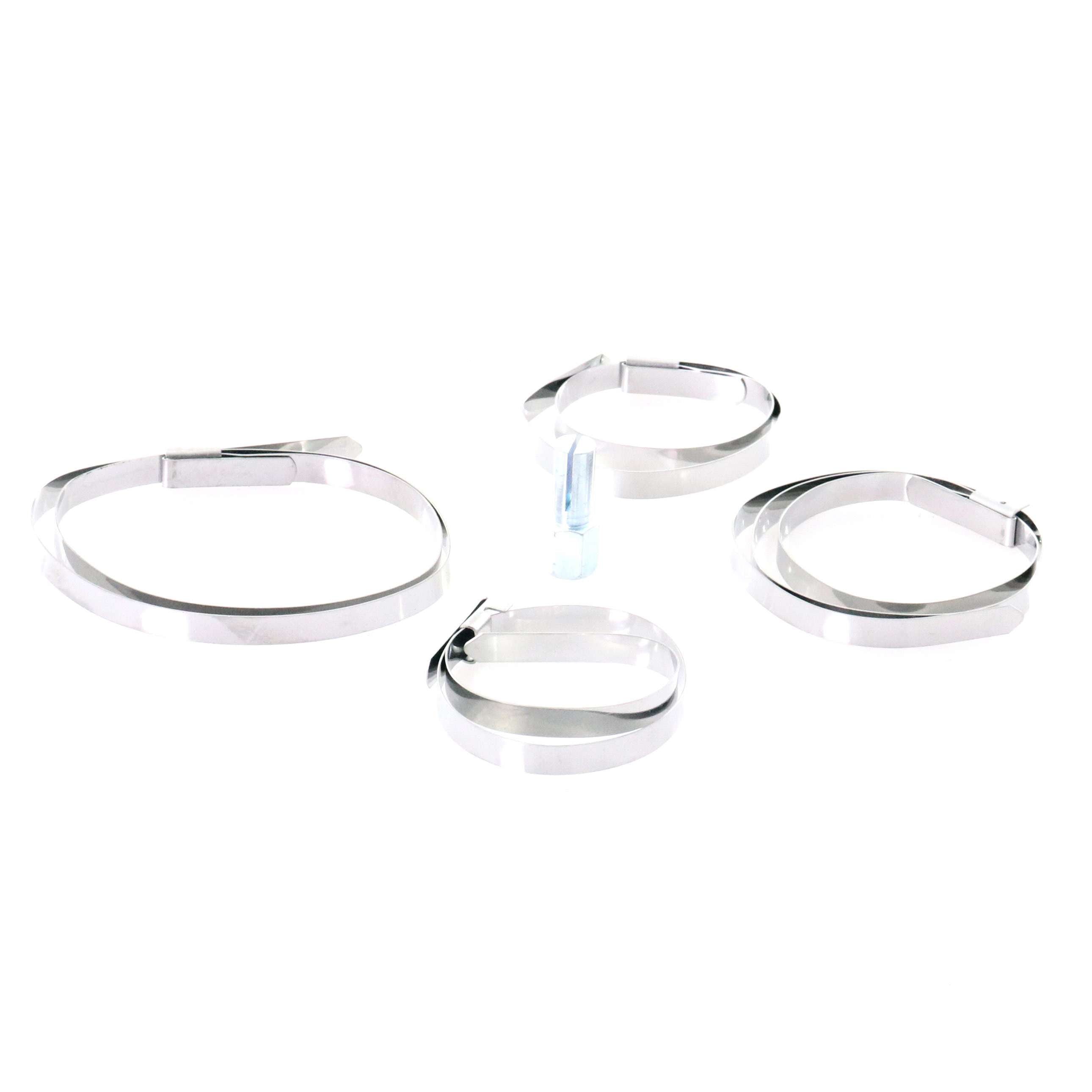 Kit de serrage Wolftech, lot de 4 anneaux de cerclage