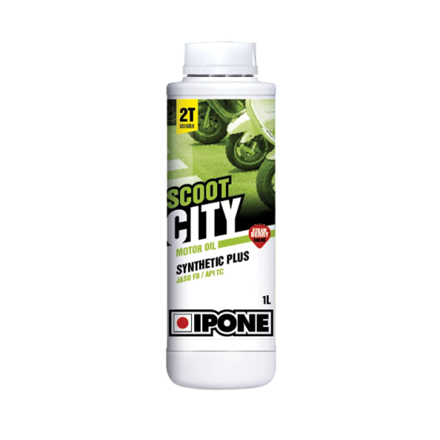 Huile semi-synthétique 2 temps Ipone Scoot City, 1 L