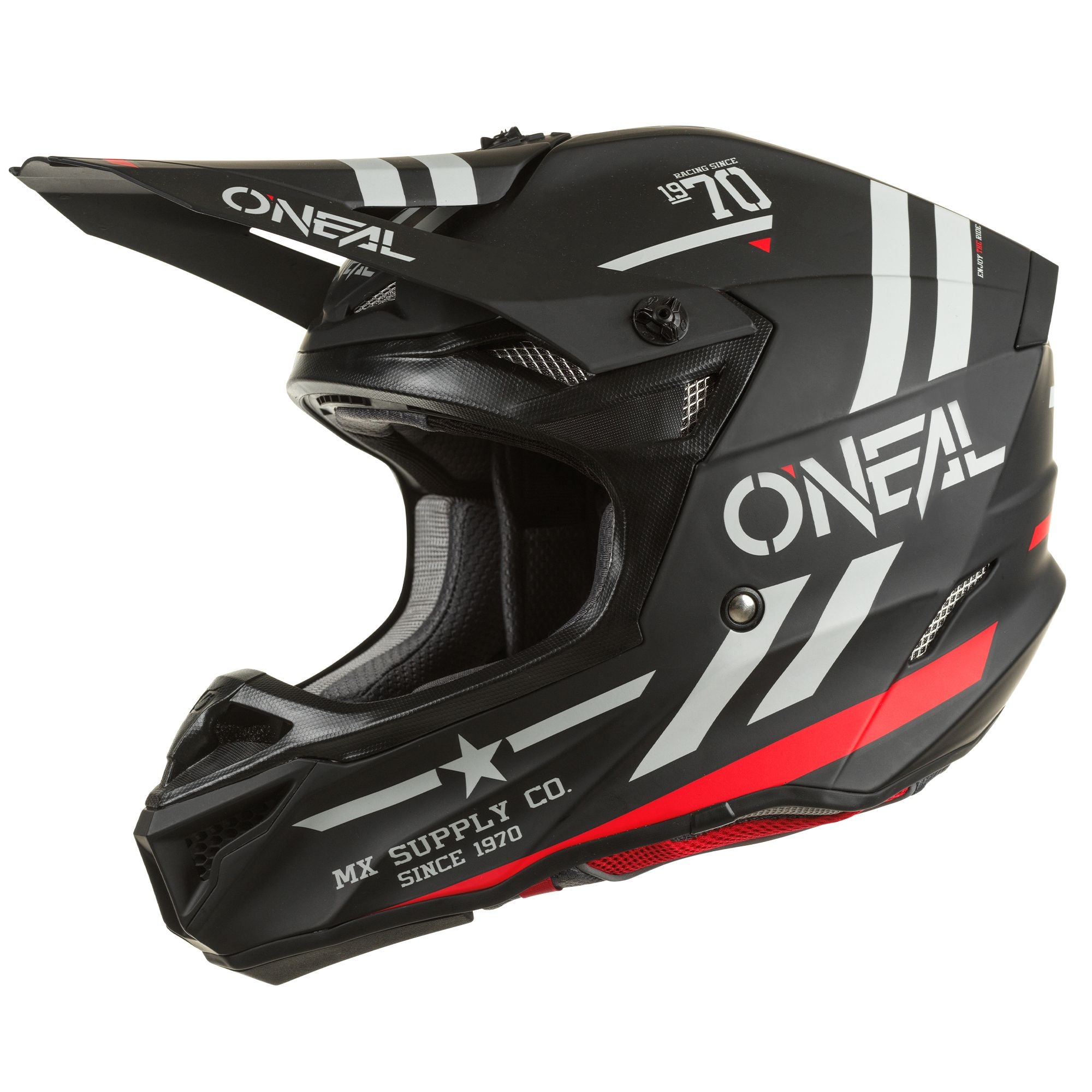 Casque MX O&#39;Neal 5 Series Squadron (Liquidation)