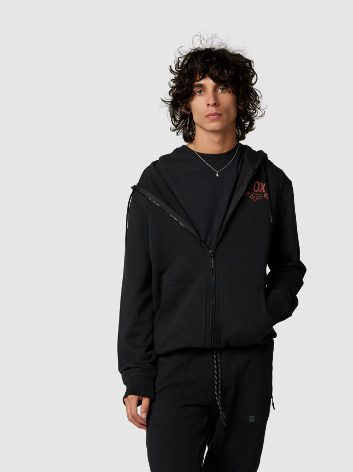 Sweat à capuche zippé en polaire Fox Racing No Contest (liquidation)
