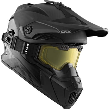 CKX Titan Air Flow Carbon Double Lens Helmet