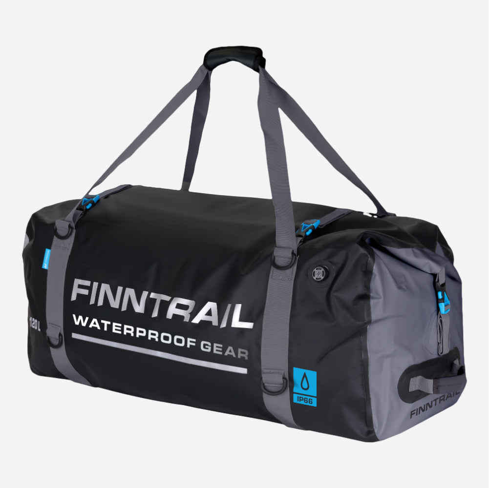 Grand sac à roulettes étanche Finntrail, 120 L