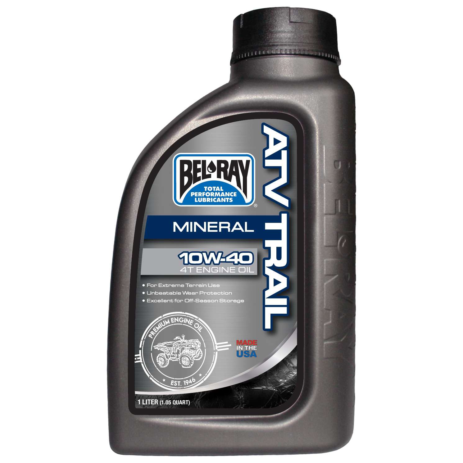 Huile moteur Bel-Ray ATV Trail Mineral 4T 10W40, 1 L