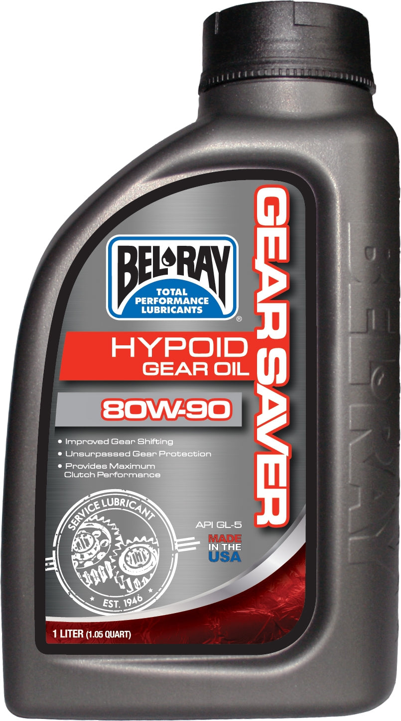 Huile pour engrenages hypoïdes Bel-Ray Gear Saver 80W90, 1 L