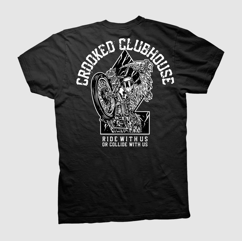 Crooked Clubhouse Ride Or Die Tee (Closeout)