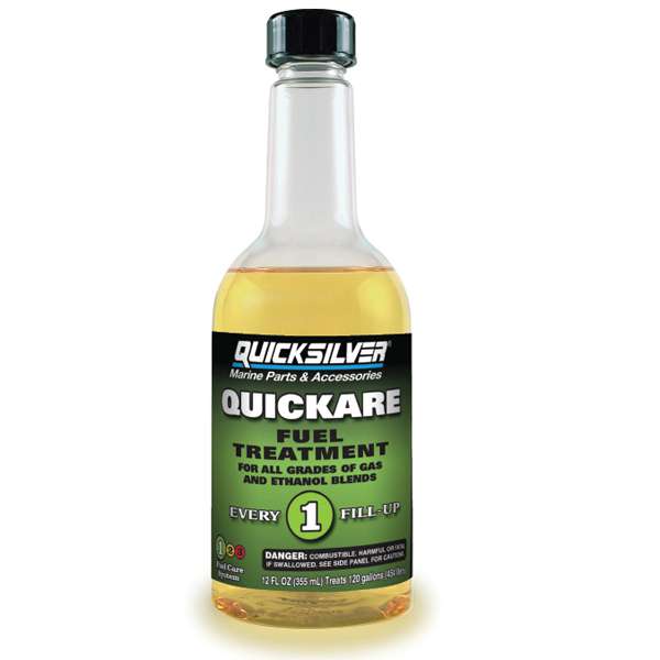 Quicksilver Quickare Fuel Treatment, 12 oz