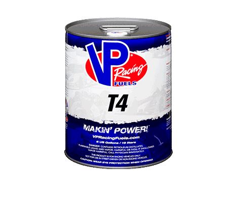 VP Racing T4 Racing Fuel, 5 Gal