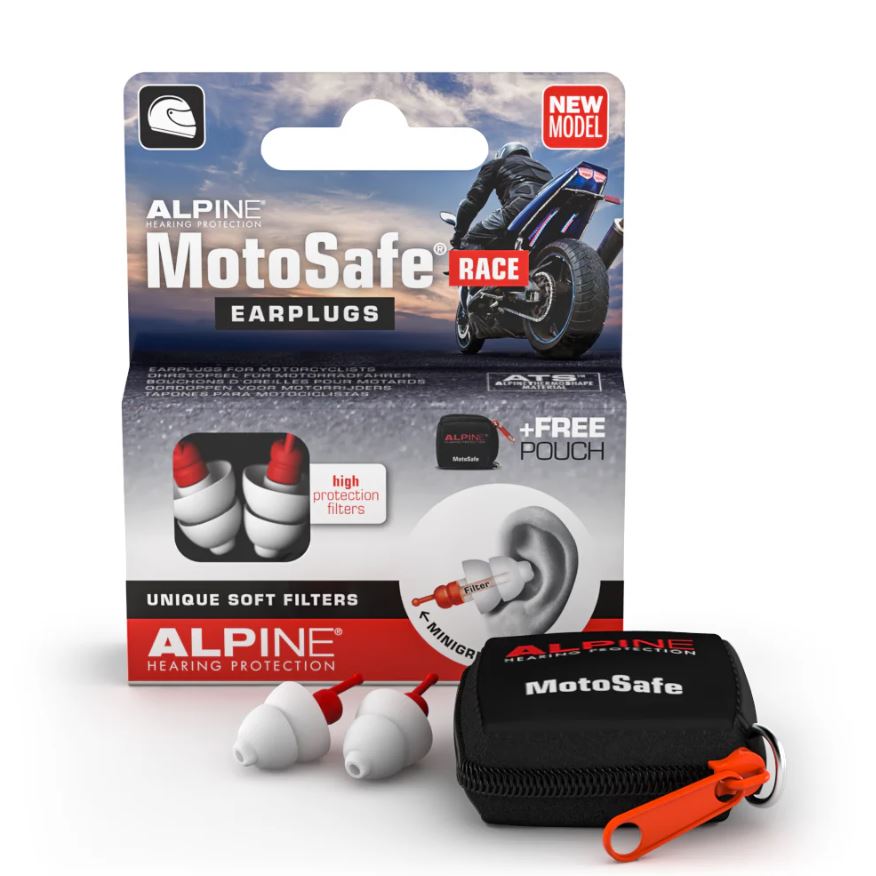 Alpine Hearing MotoSafe Race Earplugs