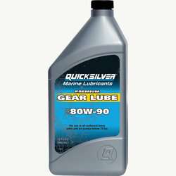 Quicksilver Premium Gear Lube, Below 75HP