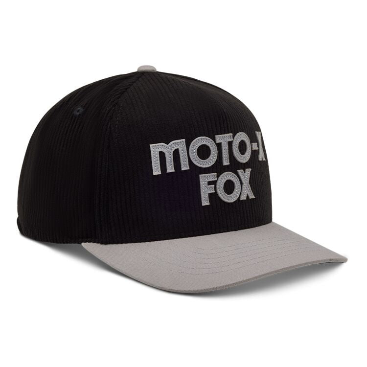 Casquette Fox Racing Moto-X en velours côtelé