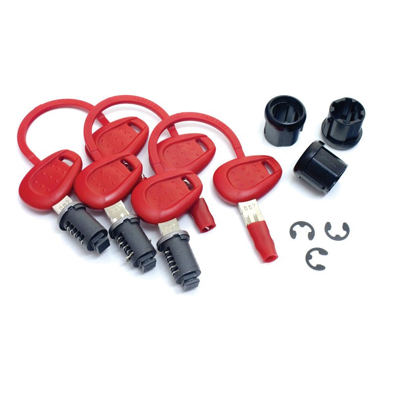 Coffret de 3 serrures Givi avec 6 clés