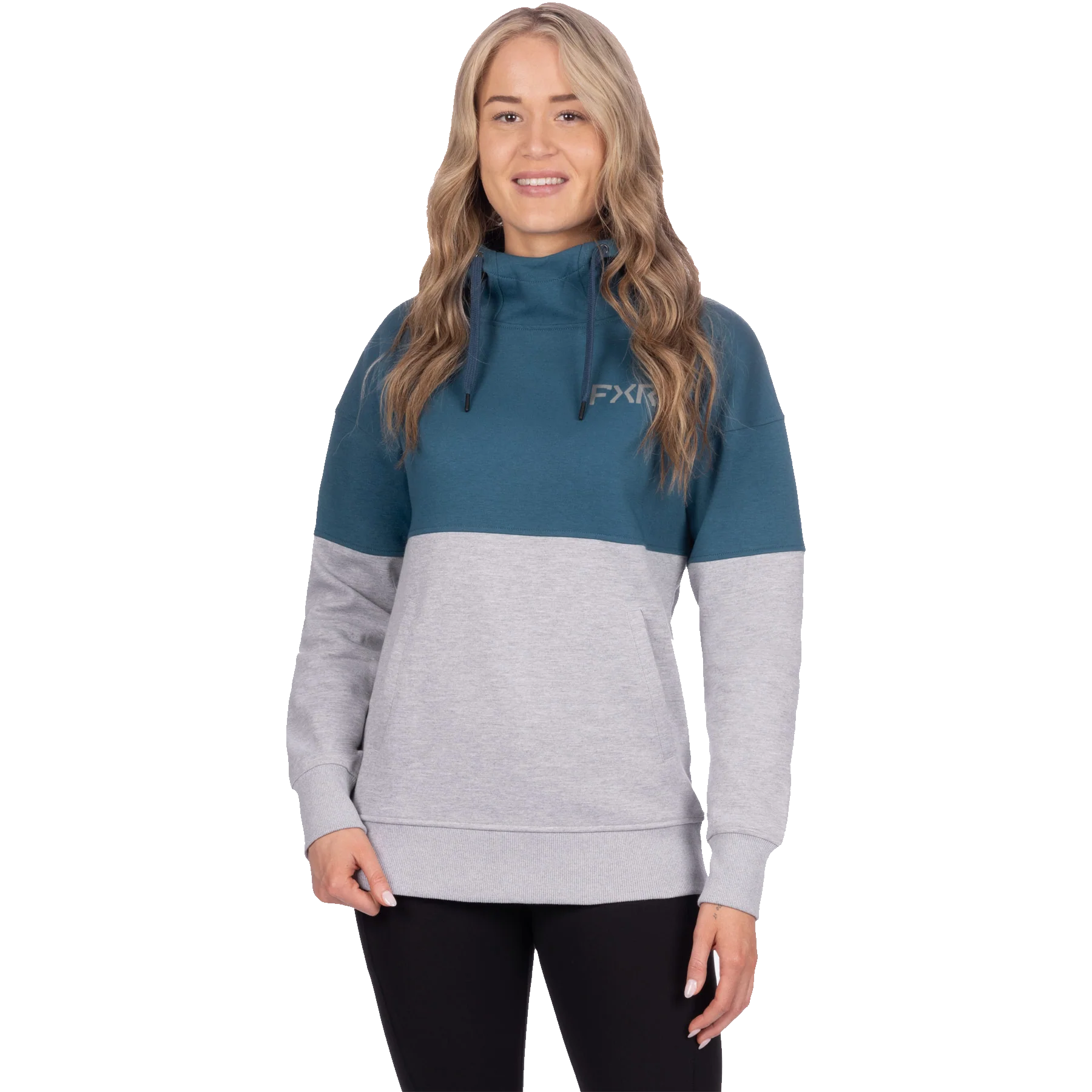 Sweat à capuche à rayures FXR pour femme