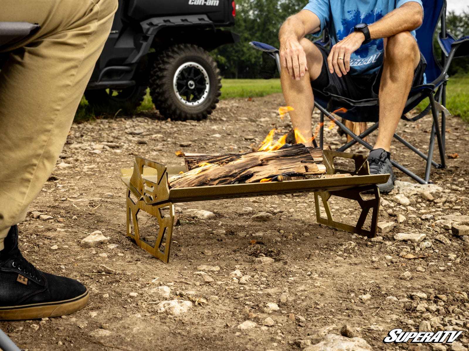 SuperATV Collapsible Fire Pit &amp; Grill
