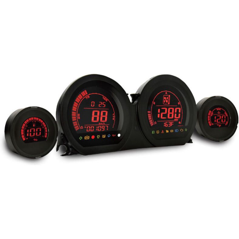 Koso HD-03 4-Piece Gauge Set