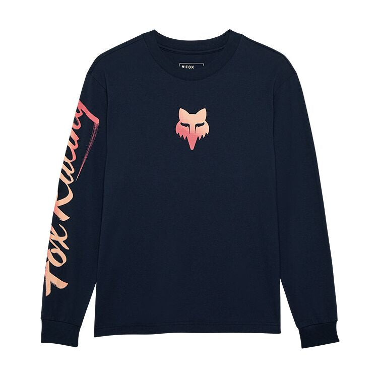 T-shirt à manches longues Fox Racing pour femme, jaune pâle