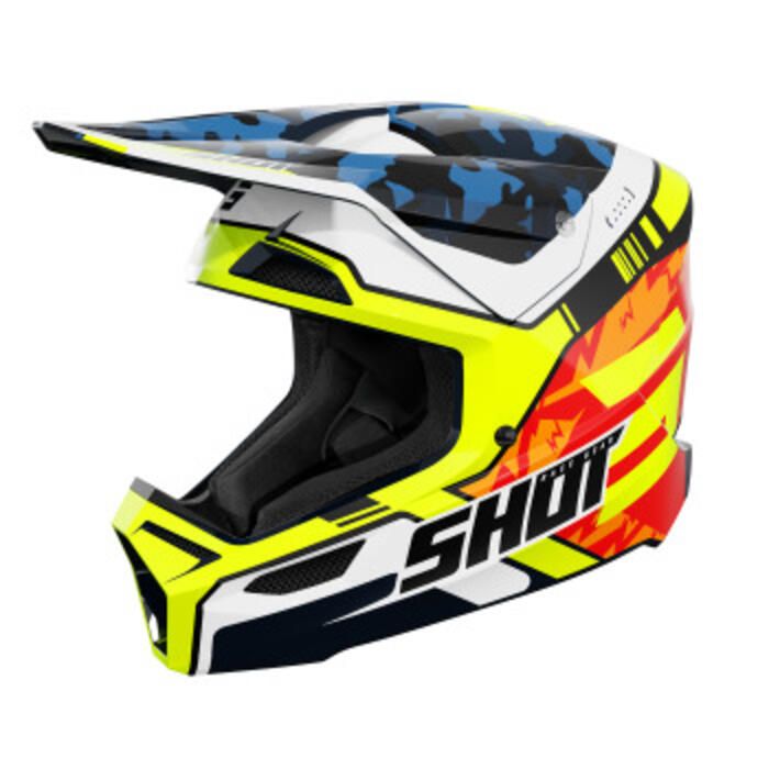 Shot Race Gear Youth Furious Flash MX Helmet