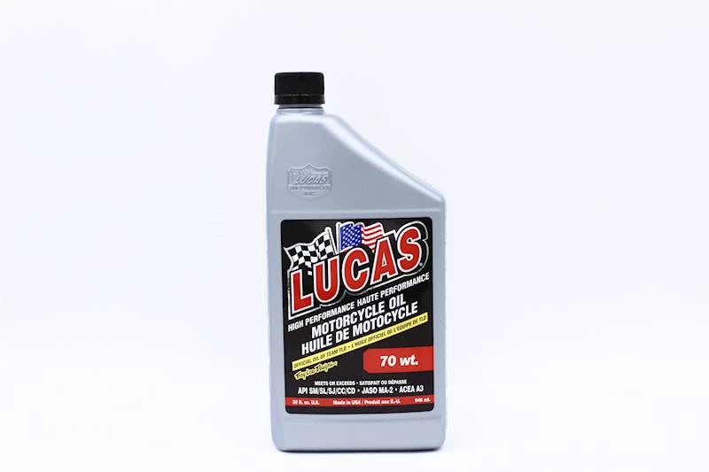 Lucas Oil 70 Wt Motorcyle Oil, 1qt/946ml