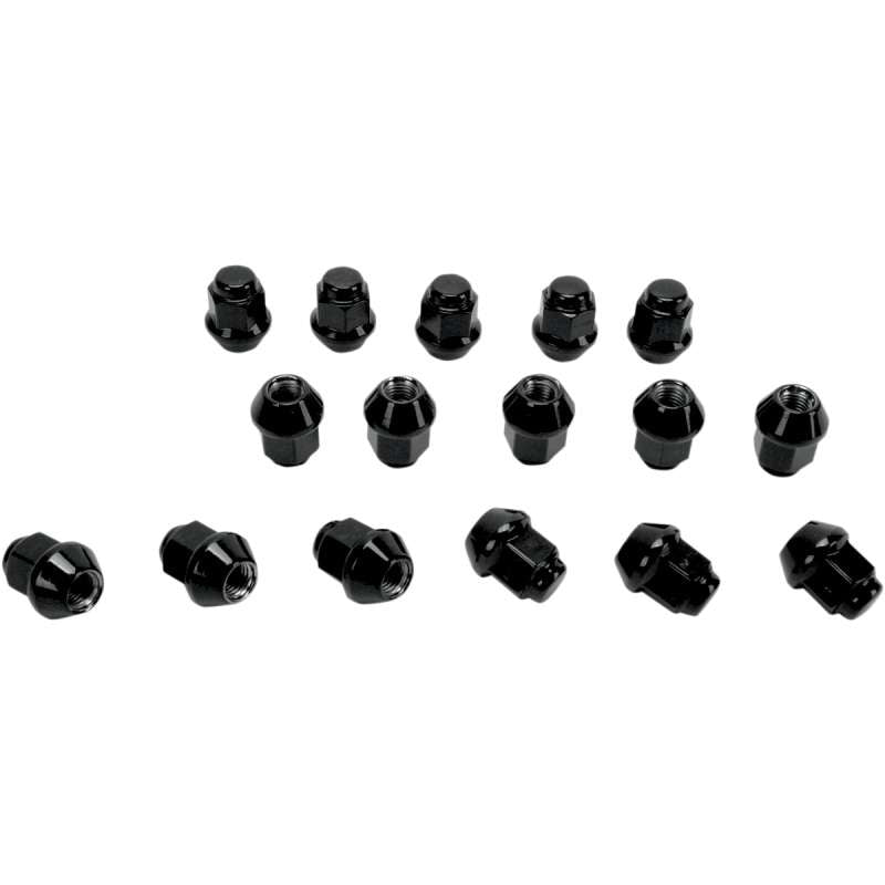 ITP Black Lug Nut, 10mm (16 Pack)