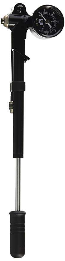 Pompe d'amortisseur montée sur jauge de suspension progressive