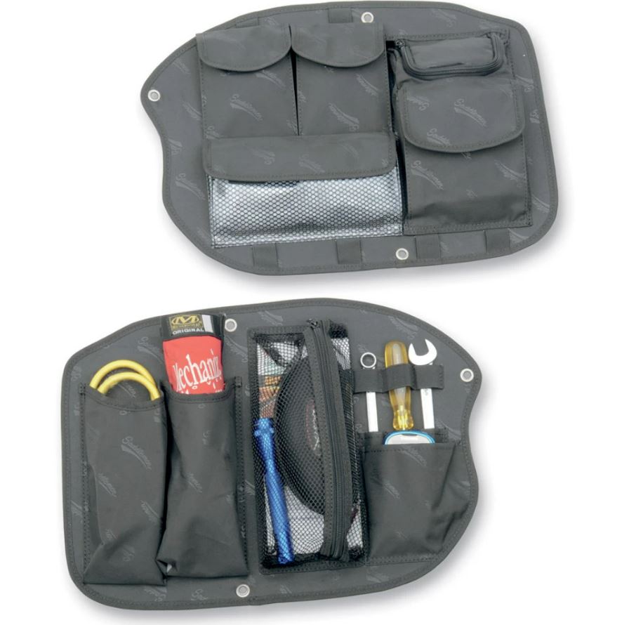 Ensemble d'organisateurs de sacoches de moto Saddlemen