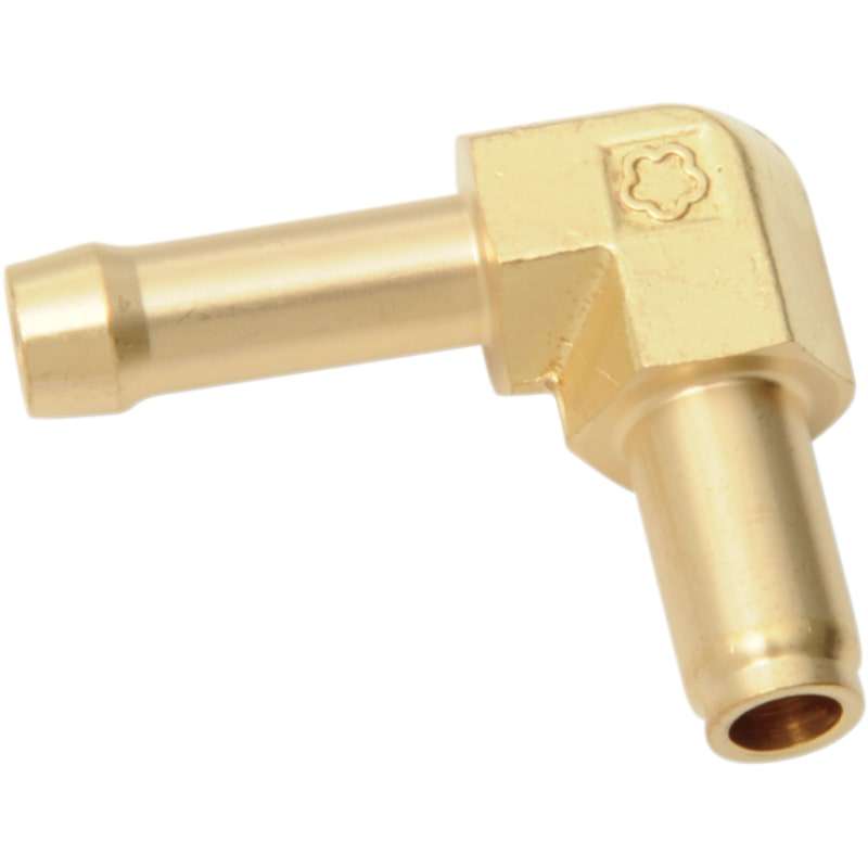 Drag Specialties Brass Fuel Inlet Fitting