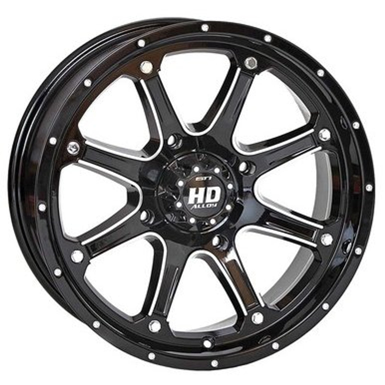 Roue STI HD4 (usinée en noir)
