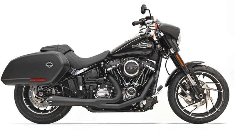 Systèmes d'échappement 2 en 1 Bassani Short Road Rage