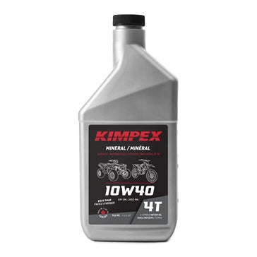 Huile moteur minérale Kimpex Moto/ATV 10W40