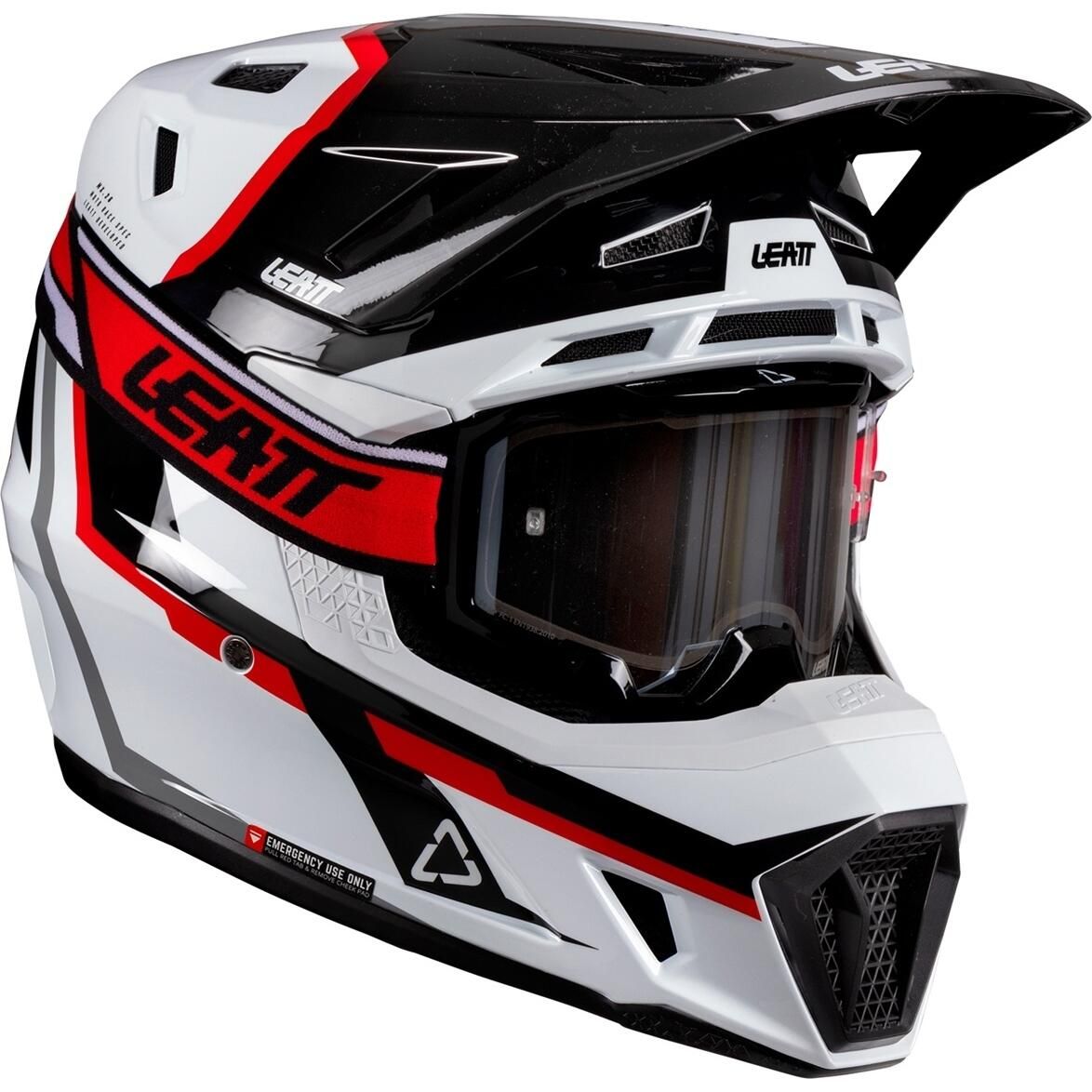 Leatt Moto 7.5 V26 Helmet with Goggles