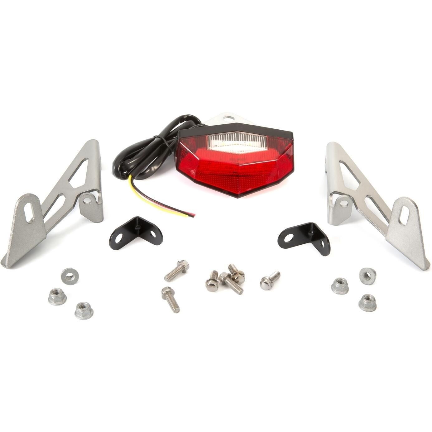 DRC MotoLed Edge-2 Tail Light with Mounting Bracket