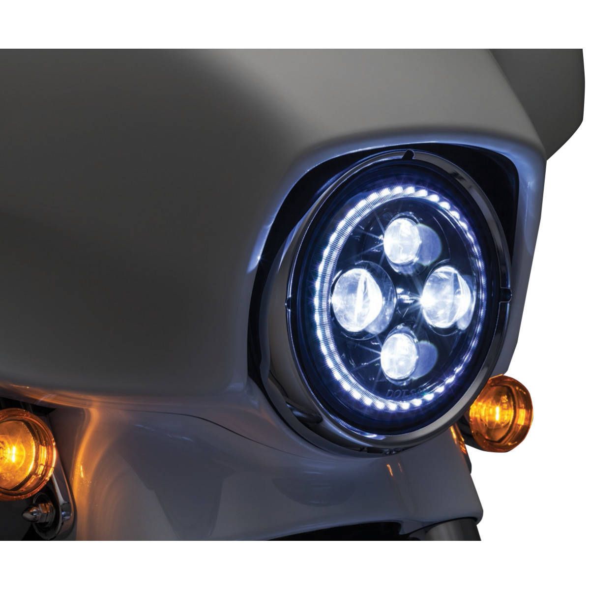 Kuryakyn Orbit Vision 7" LED Headlight