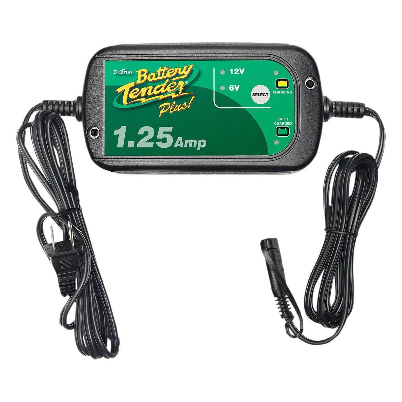 Chargeur Battery Tender Plus 6 V/12 V 1,25 A