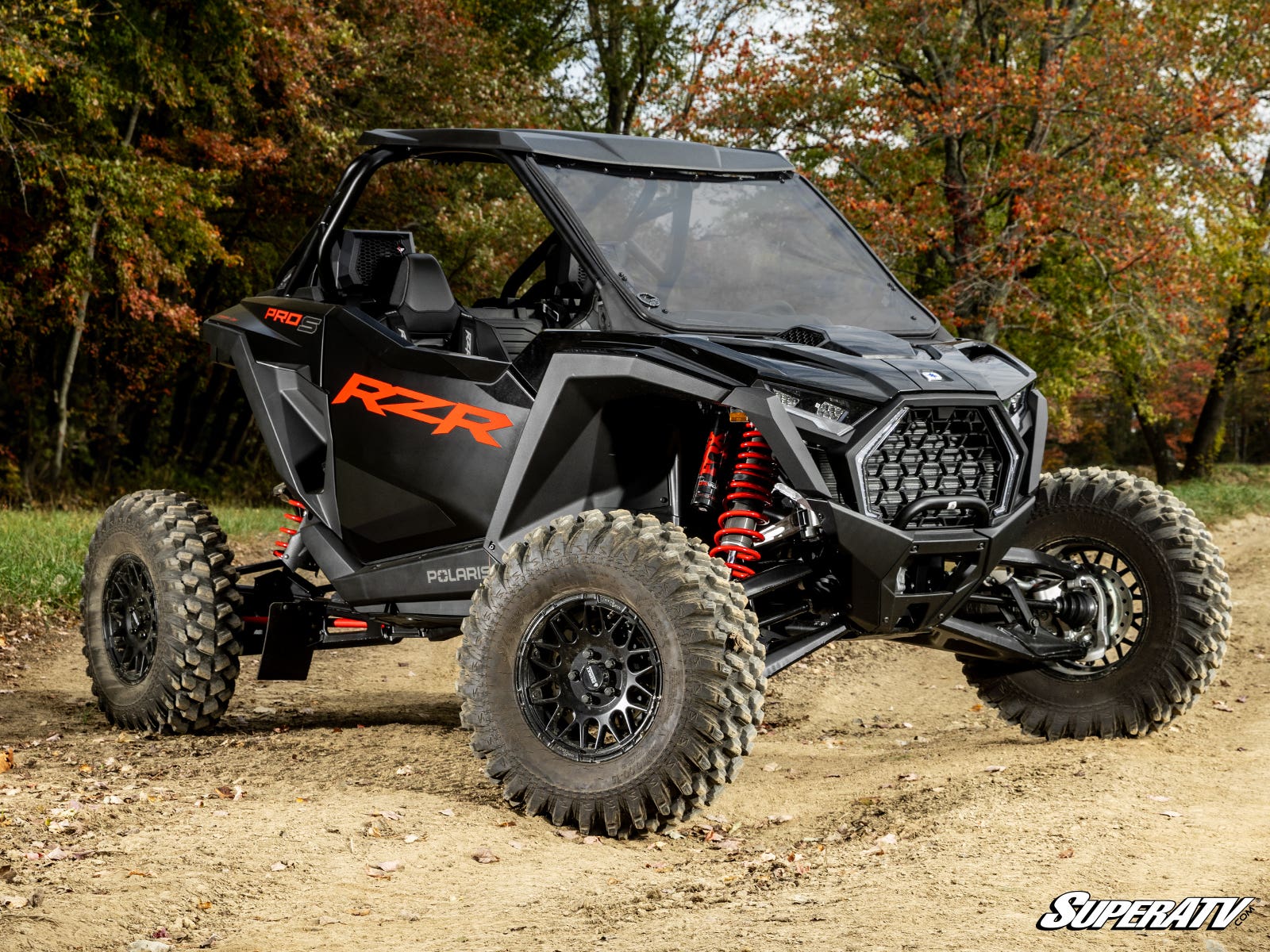 SuperATV Scratch Resistant Polycarbonate Front Windshield